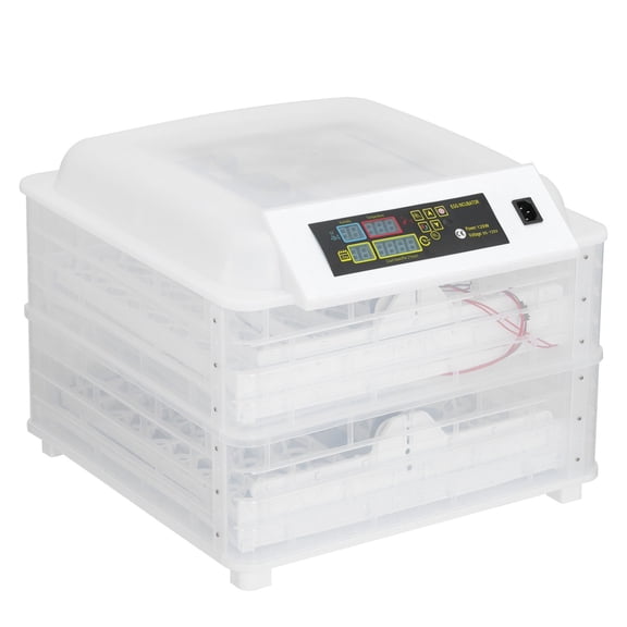 2 in1 112-Egg Incubator Chicken Duck Bird Auto-Turning Digital Control