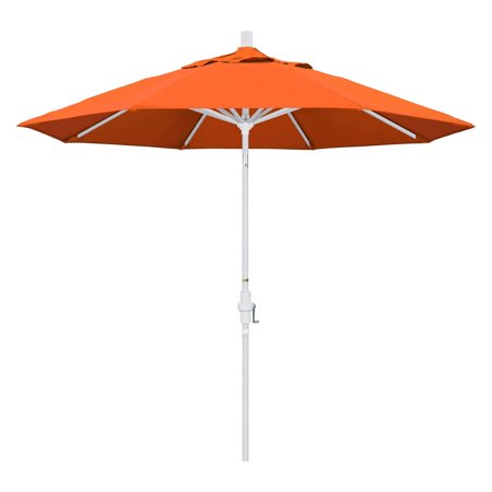 California Umbrella 9 ft. Sunbrella Aluminum Single Vent Tilt Market Umbrella