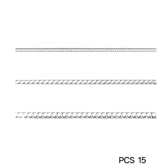 DESIGNICE 15Pcs Jewelry Tightener Ring Size Adjuster for Loose Rings Invisible Ring Sizer Ring Adjuster