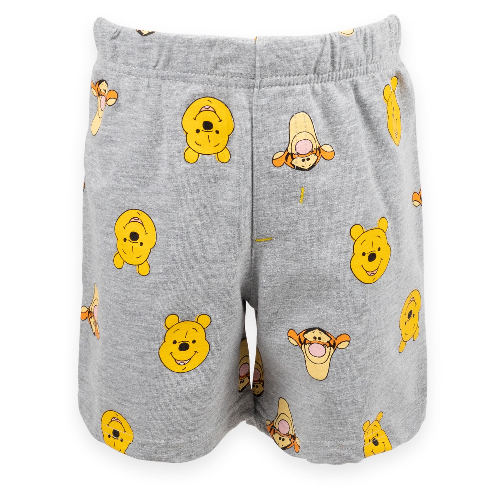 Disney Winnie the Pooh Tigger Infant Baby Boys Graphic T-Shirt French Terry Shorts Set Orange/Gray 18 Months