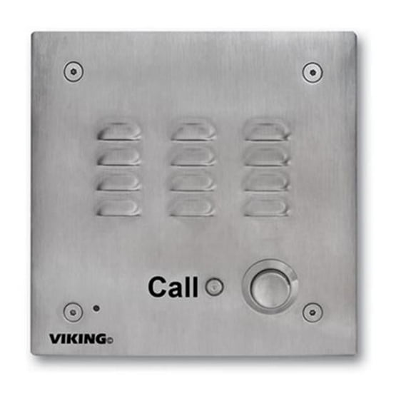 Viking Electronics Stainless Steel Handsfree IP Phone EWP