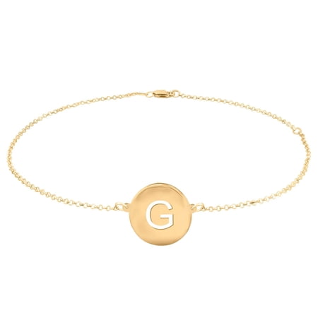 Initial Disc Anklet