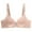 Beige, variant on T Shirt Bra Women Seamless Bra Feature V-Neck Strapless Bra Style W-489 Pinks 34