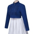 thumbnail image 3 of Women’s Regency Spencer Jacket Vintage Empire Waist Crop Riding Coat Victorian Inspired Redingote Jacket, 3 of 7