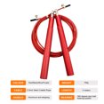 thumbnail image 2 of Speed Jump Rope - 360? Swivel Ball Bearing - Adjustable steel coated rope-Aluminum Anti Skipping Handle -Fitness Training Boxing Sports Exercises -Suitable for Adults, 2 of 7