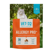 Vet IQ Allergy Pro+ Health Supplement for Cats, Chicken Flavored Crunchy Chews, Approx. 30 Day Supply