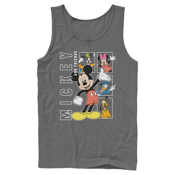 Mens Mickey & Friends Happy Pals Tank Top