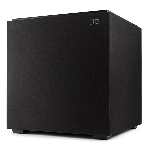 Definitive Technology Descend DN15 subwoofer de 15" - Nueva arquitectura 3XR y control de fase inteligente, amplificador de clase H de pico de 1500 W y (2) radiadores de graves de 15" acoplados a pres