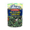 Allens Seasoned Mustard Greens, Canned Vegetables, 14.5 oz