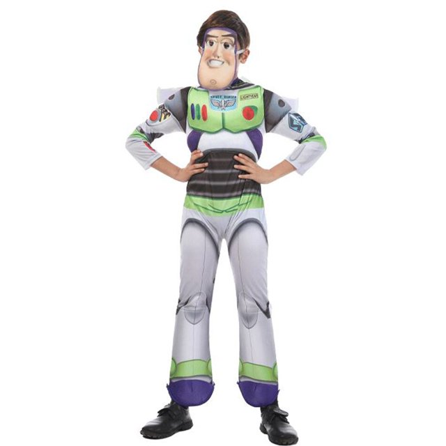 Disney película Toy Story 4 Buzz Lightyear Cosplay disfraz Halloween fiesta actuación niños juego de rol niños niñas ropa conjunto Gao Jinjia LED