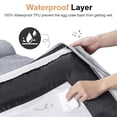 thumbnail image 4 of Cama Ortopédica para Perros Pequeños Lavable: Camas con Respaldo para Perros de Tamaño Pequeño, Espuma de Celda de Huevo, Sofá Impermeable con Funda Removible, 4 of 7