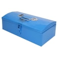 thumbnail image 3 of "Sturdy Portable Tool Storage Box with Lock, Durable Iron Construction, Large Capacity for Home and Automotive Tools, Lightweight and Easy to Carry", 3 of 7