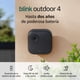 thumbnail image 2 of Cámara de Seguridad Inalámbrica para Exteriores con Módulo de Sincronización Blink Outdoor 4, 2 of 5