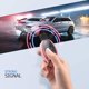 thumbnail image 3 of Funda para llavero de Jeep con llavero de cuero, funda protectora de TPU suave, compatible con Grand Cherokee, Renegade, Chrysler, Dodge, Fiat, llave inteligente, 3 of 8