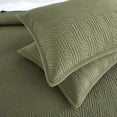 thumbnail image 5 of Chic Home Kelsey Green King 3-Piece Quilt Set, 5 of 6