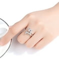 thumbnail image 4 of Themed Copper Ring with Zircon Inlay Korean Style Jewelry, 4 of 5