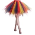 thumbnail image 3 of Tutus for Women Women 80's Tutu Skirt Women Girls Tutu Skirt Elastic Tulle Tutus Layered Womens Ballet Tutu Skirts for Girls Tulle Tutu Skirts Party Festival Carnival, 3 of 4