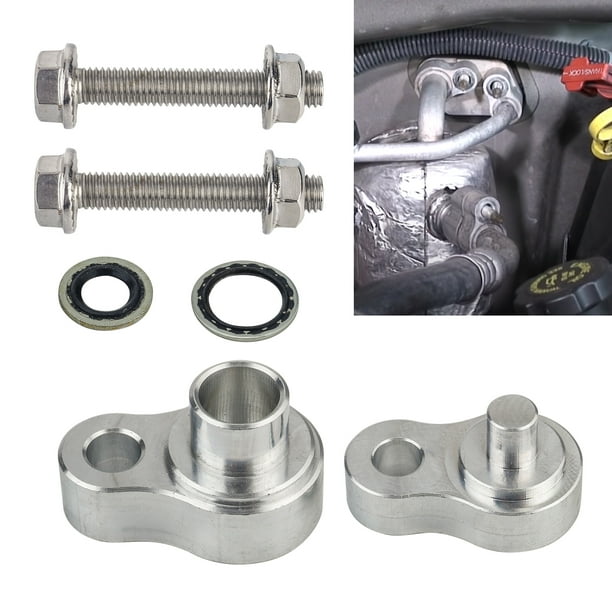 3mirrors Rear A/C Block Off Kit Line Terminator Compatible with 2002