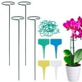 thumbnail image 1 of POINTERTECK Single Stem Plant Support Metal Stakes Plant Flower Support Ring Garden Climbing Reusable, 1 of 2