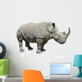thumbnail image 1 of Rhinoceros Wall Mural by Wallmonkeys Peel and Stick Graphic (24 in W x 19 in H) WM87709, 1 of 4