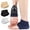 Black, variant on 1Pair Heel Silicone Protective Socks Feet Padded for Heels Shock-absorbing Insoles Feet Care Skin Repair Anti-cracked Foot Sock