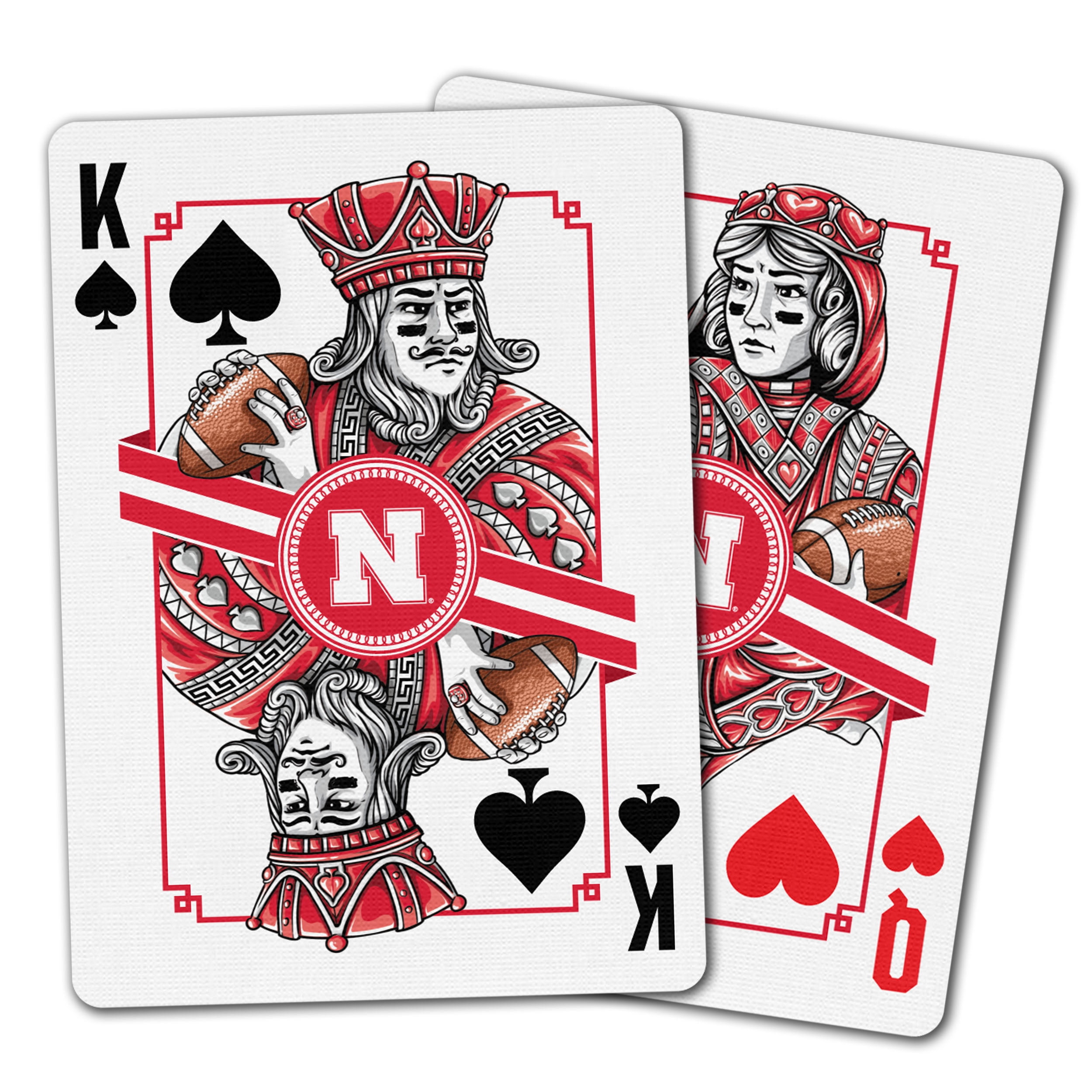 YouTheFan NCAA Nebraska Cornhuskers Classic Series Playing Cards