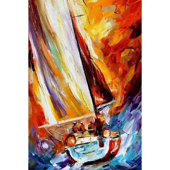 Art.com Into The Sea Art Print by Leonid Afremov, 12" x 18"