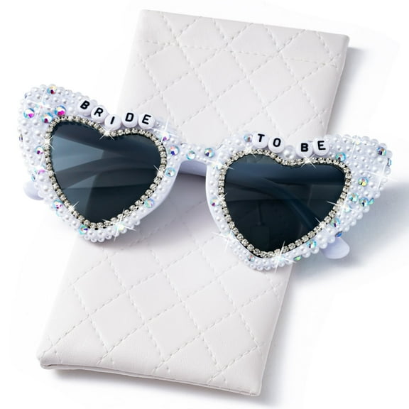 Wedding Glasses Photo Props,Bride To Be Sunglasses With Bag For Bachelorette Party