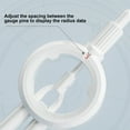 thumbnail image 3 of Ovzne Digital Display Press Compasses Students Withdrawing Ruler Gauge Set On Clearance, 3 of 8