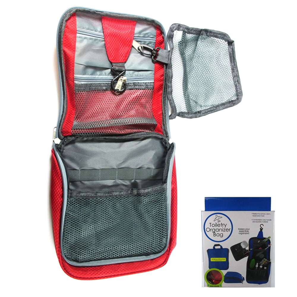 Travel Hanging Organizer Cosmetic Makeup Bag Toiletry Zip Storage Case