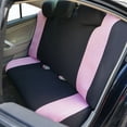 thumbnail image 4 of Butterfly Design Car Seat Cover Set 5 Pcs Full Set Universal Fit Most Car SUV Truck 9599 Pink, 4 of 8