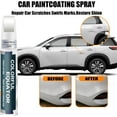 thumbnail image 2 of Pintura de Retoque Blanca Glaciar Compatible con Nissan, Bolígrafo de Pintura para Autos, Reparación de Arañazos, Pintura de Retoque Dos en uno, Removedor de Arañazos Premium para Autos para Arañazos, 2 of 6