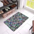 thumbnail image 3 of MKHERT Abstract Mosaic Ceramic Seamless Texture Doormat Rug Home Decor Floor Mat Bath Mat 23.6x15.7 inch, 3 of 3