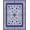 Blue, Pattern 2, variant on ODIKA 4'x6' Machine Washable Non-Slip Area Rug, Sunburst Medallion Interlocking Mosaic Radiant Art Nouveau High Traffic Rug, Green, 716044