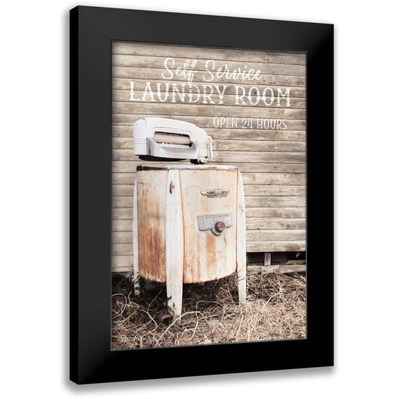 Deiter, Lori 11x14 Black Modern Framed Museum Art Print Titled - Laundry Room