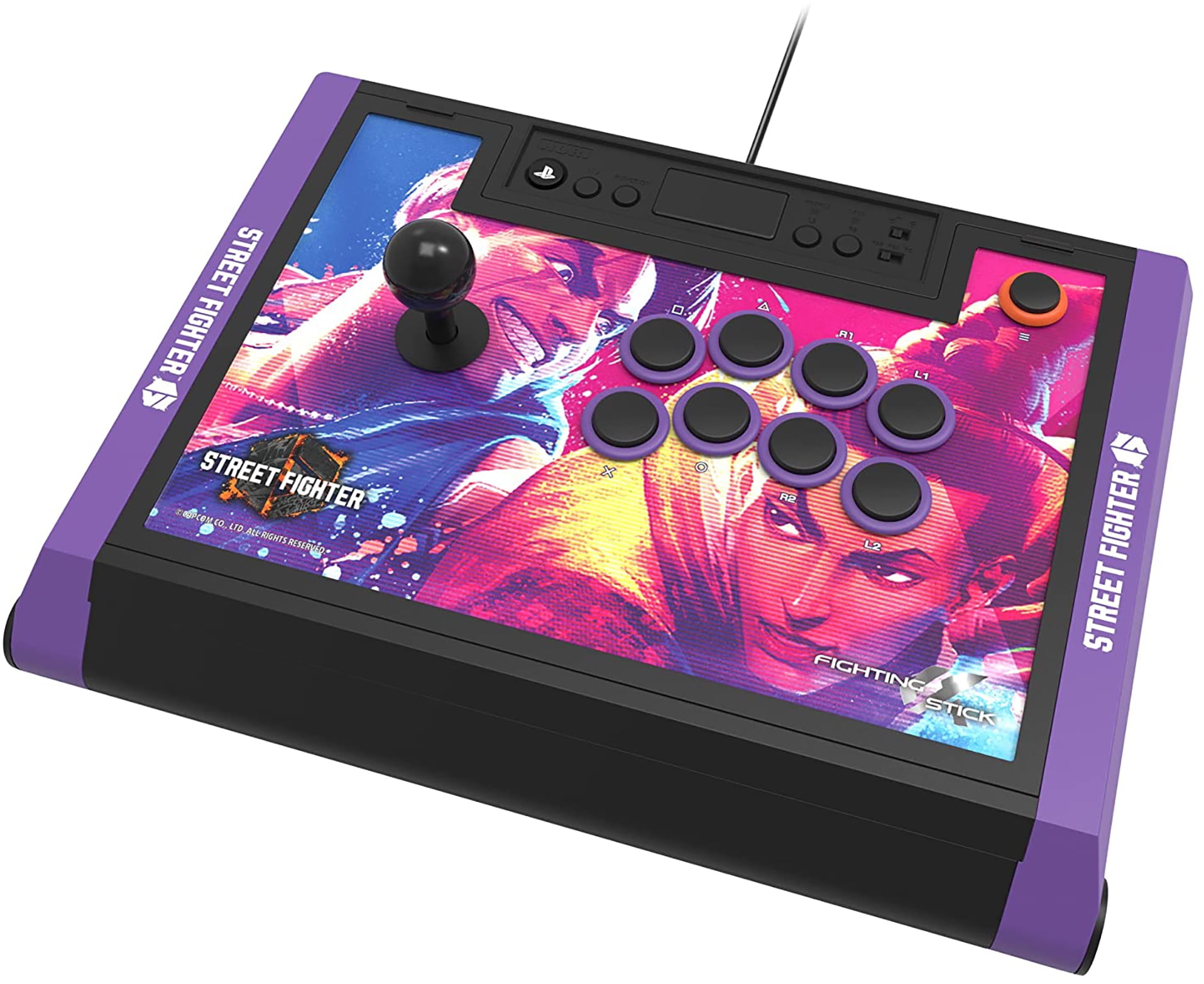 HORI, EDGE Fighting Stick, PlayStation 4, Black, PS4-098U