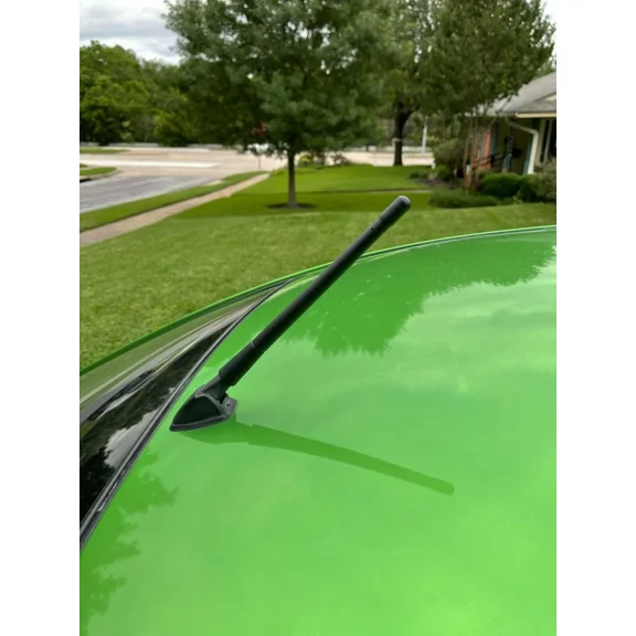 7" inch Short Black Antenna Mast Rod Radio AM/FM for MAZDA 2 2011-2024 Brand New