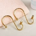 thumbnail image 3 of Shower Curtain Hooks Rings,Brass Decorative Rings for Bathroom Rod,Shower Hangers T Shaped, 3 of 6