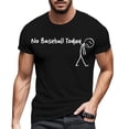 thumbnail image 3 of Black T Shirts for Men Comfort Loose Fit Crew Neck Going Out Tees Workout Gym Shirts, Short Sleeve Active Running Athletic Tee Tops, 3 of 5