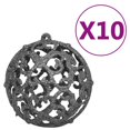 thumbnail image 5 of vidaXL Artificial Pre-lit Christmas Tree with Ball Set Blue 240 cm PVC, 5 of 5