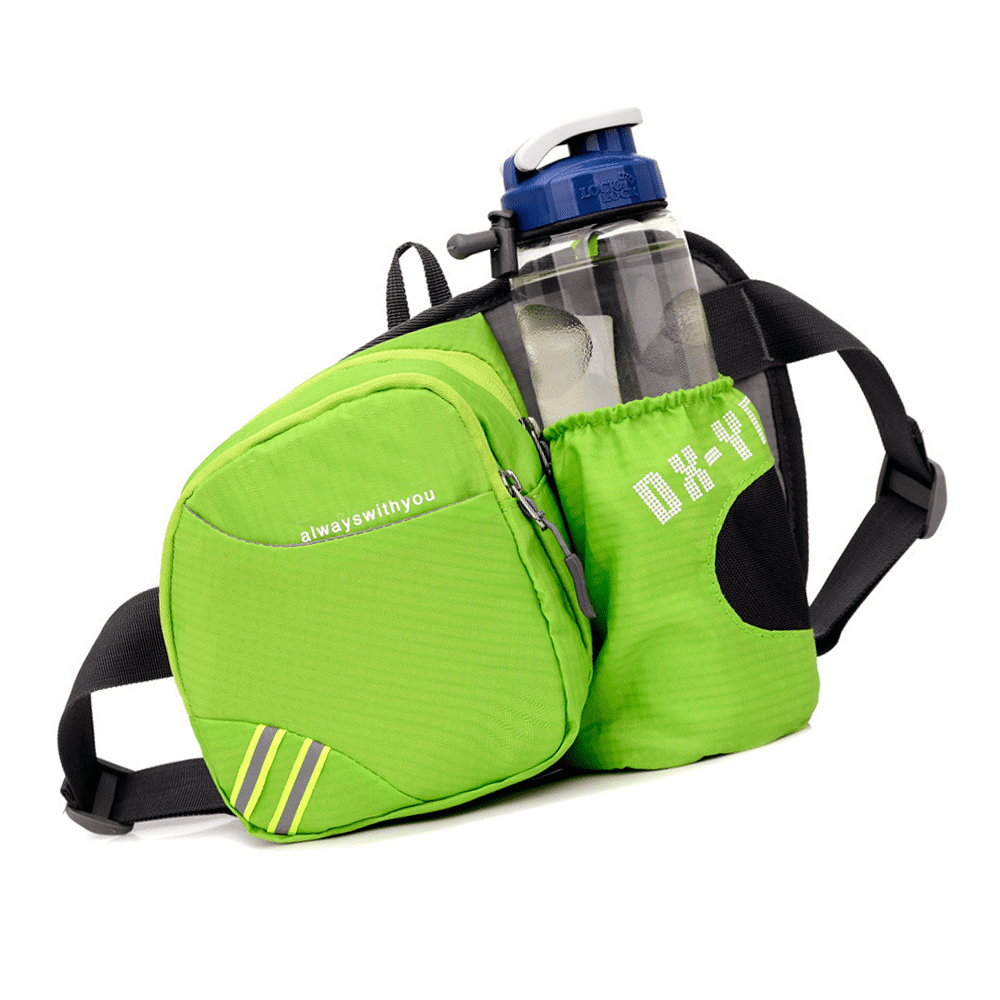 Hiking Waist Bag Fanny Pack with Water Bottle Holder for Men Women Kids
