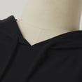 thumbnail image 5 of Vestido sin mangas con capucha y cordón ajustable para mujer - Mezcla de poliéster y spandex - Informal/Día a día/Playa - Tallas S-XXL, 5 of 5