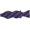 Purple / Black, variant on Carrot and Gibbs Men's Silver / Black Diagonal Stripes Bow Tie - One Size