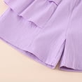 thumbnail image 5 of Rvasteizo Toddler Girl Outfits Floral Top Elastic Waist Shorts 0-4Years, 5 of 5