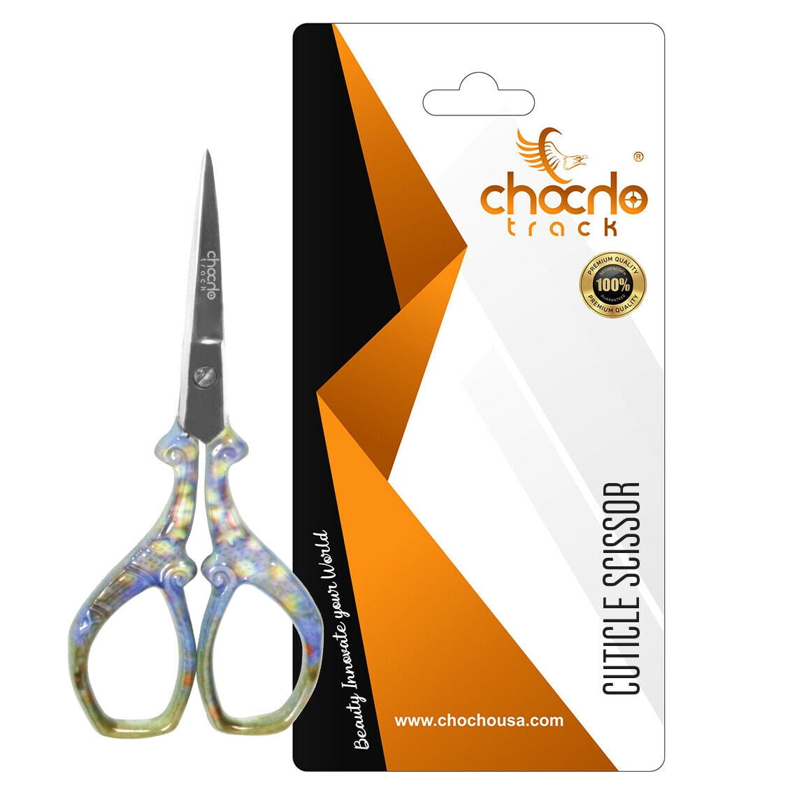 Nail Clipper Cuticle Professional Scissors Steel Super Sharp Eyelash Eye Brow