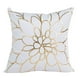 thumbnail image 1 of XWSHYW Almohadas y Fundas Funda de Almohada con Estampado de Lámina Dorada, Funda de Cojín para Cintura para Sofá, Decoración Del Hogar, 1 of 2