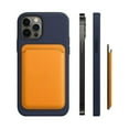 thumbnail image 3 of MesaSe Magnetic Card Holder Case for Magsafe  13 11 12 Pro Max Mini Leather Wallet Cover Pocket, 3 of 8