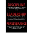 thumbnail image 5 of Motivational Discipline Leadership Perseverance Poster Inspirational Canvas Painting Wall Art Prints Wall Inspiring Pictures for Home Decor Office Living Room Framed Ready to Hang[12''W X 18''H], 5 of 7