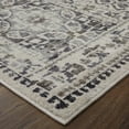 thumbnail image 4 of Feizy Kano Transitional Distressed, Ivory/Taupe/Gray, 7'10" x 11' Area Rug Easy Care Stain Resistant Fade Resistant Bohemian & Eclectic Bordered Floor Rug for Living room Bedroom, 4 of 10