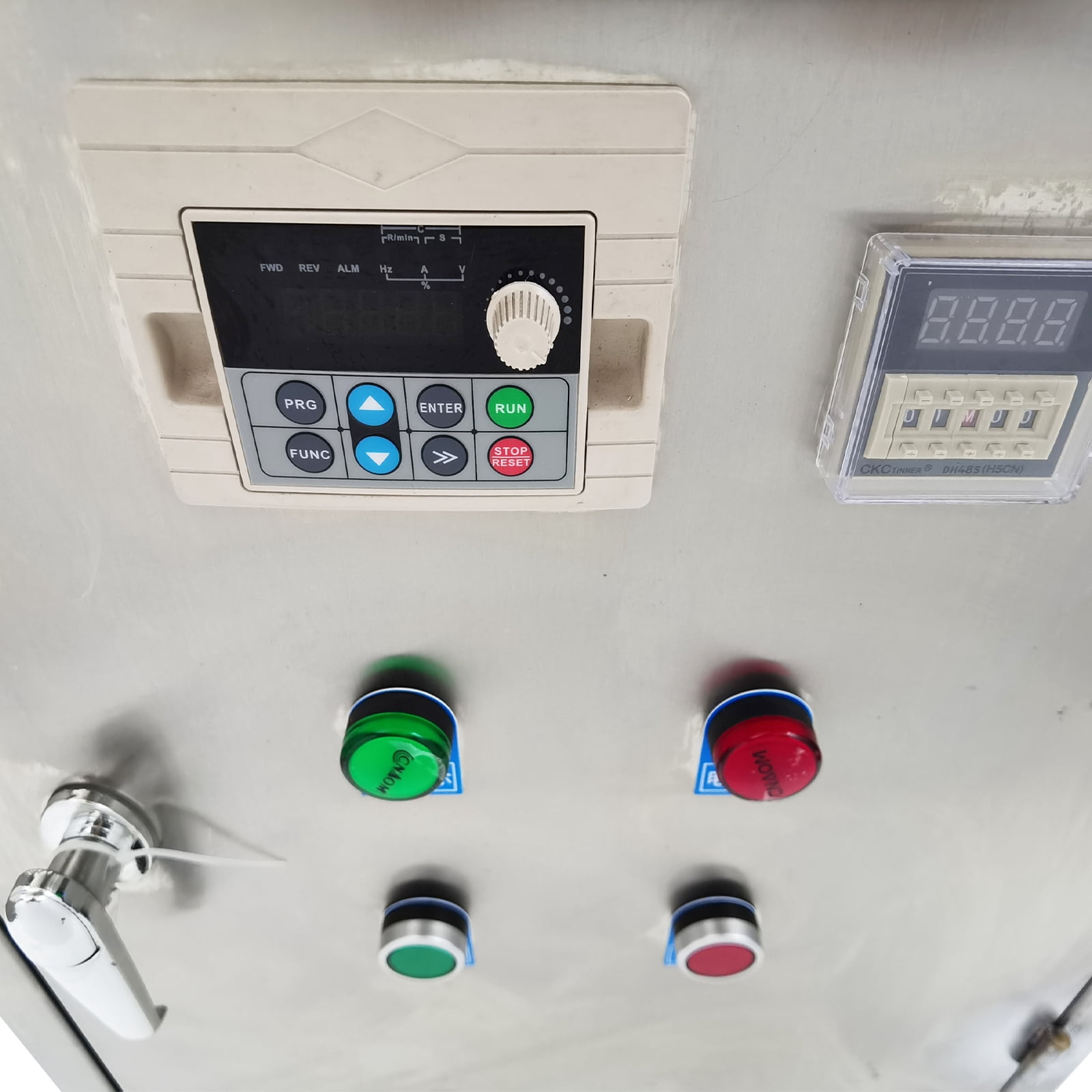 220V 1PH Automatic Centrifuge Scarper Separation Machine Bottom Discharge with Frequency Converter Box
